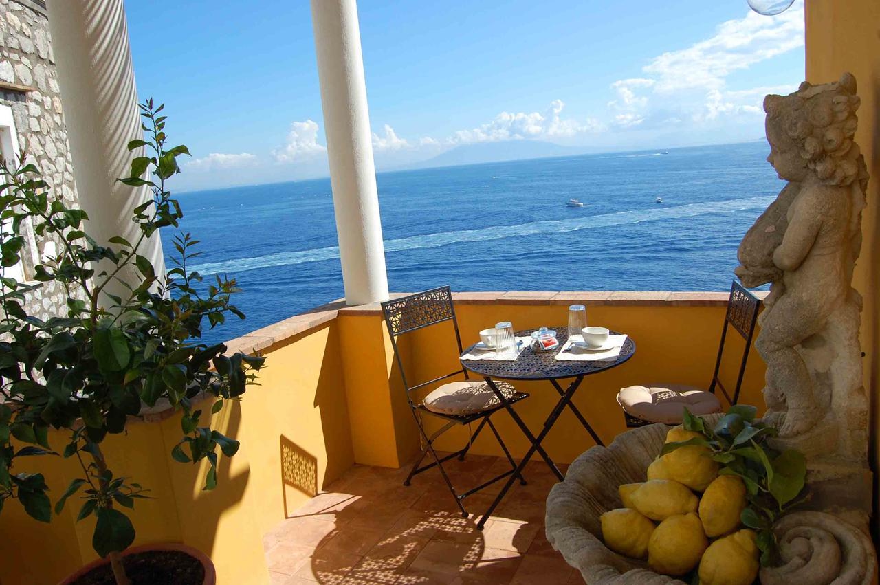 La Terrazza Sul Mare Bed & Breakfast Capri Bagian luar foto
